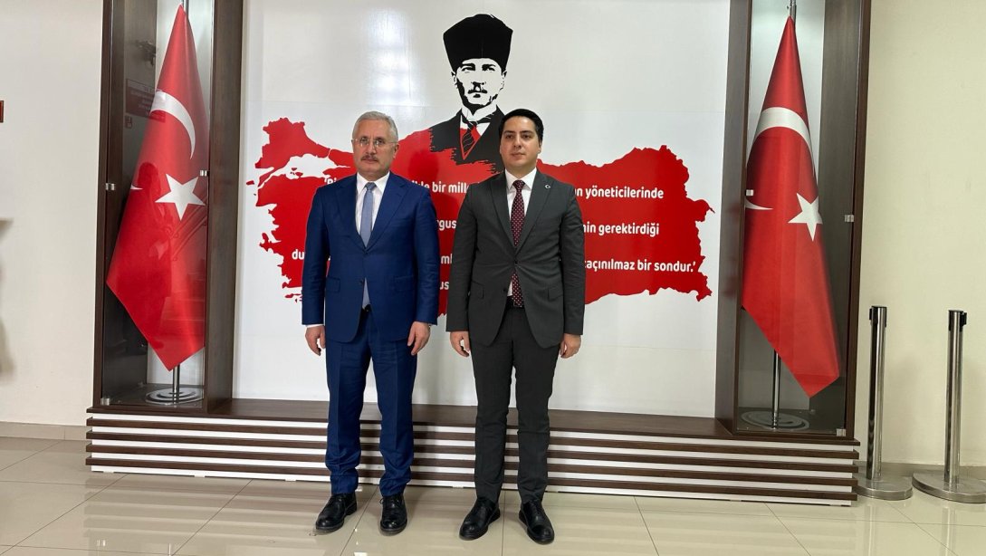 Bakanlığımız Strateji Geliştirme Daire Başkanı Sn. Ercan TÜRK İlçemizi ziyaret etti. 